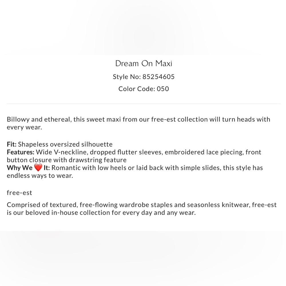 NWOT Free People S Dream On Maxi Dress in Brown New $108 retail - Picture 4 of 6